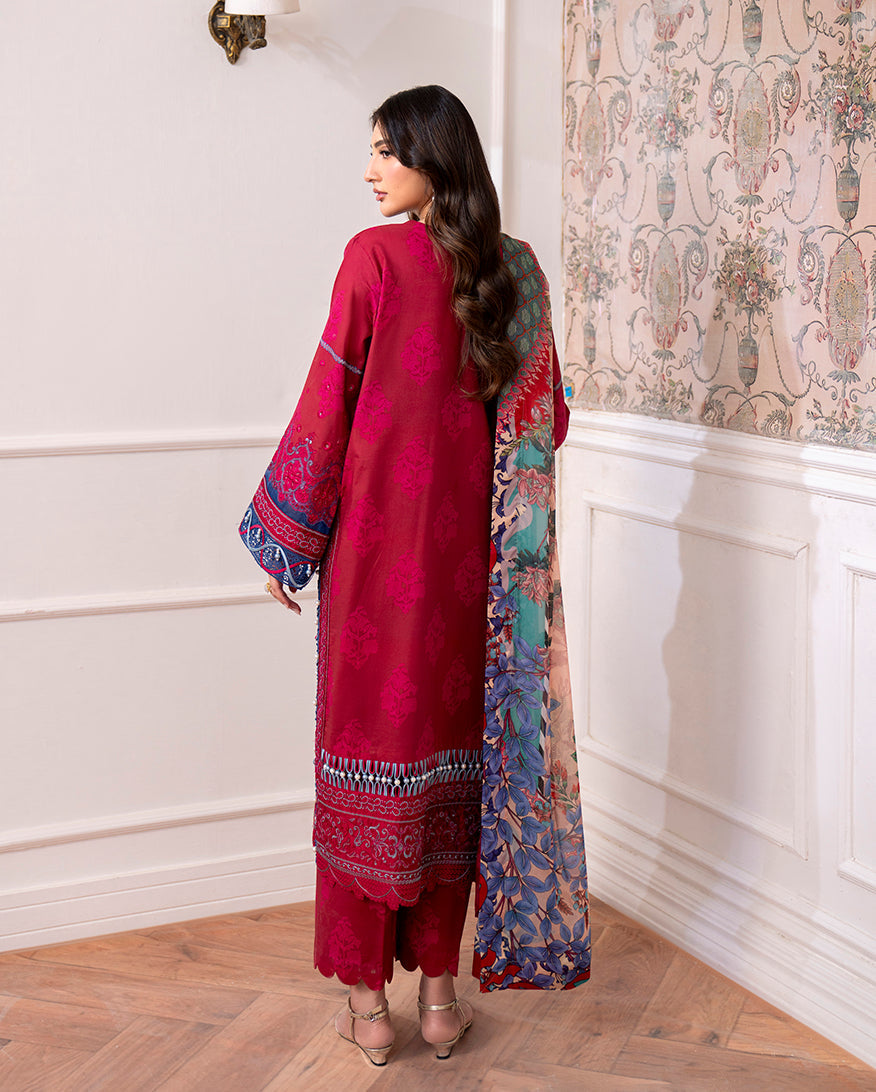 Roheenaz | Aezel Embroidered Cambric | Oriva