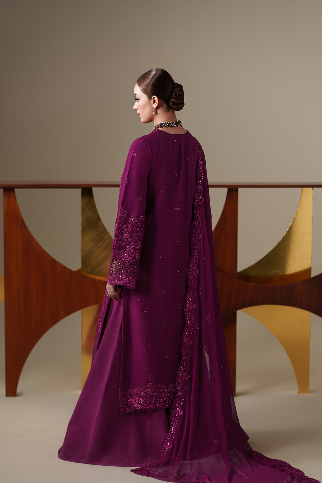Emaan Adeel | Nouvelle Luxury Chiffon | THEA