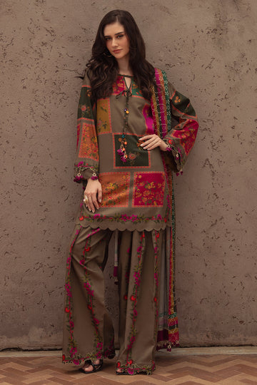 Charizma | C Prints Winter 25 | 
3-PC Unstitched Printed Linen Collection CPW5-03