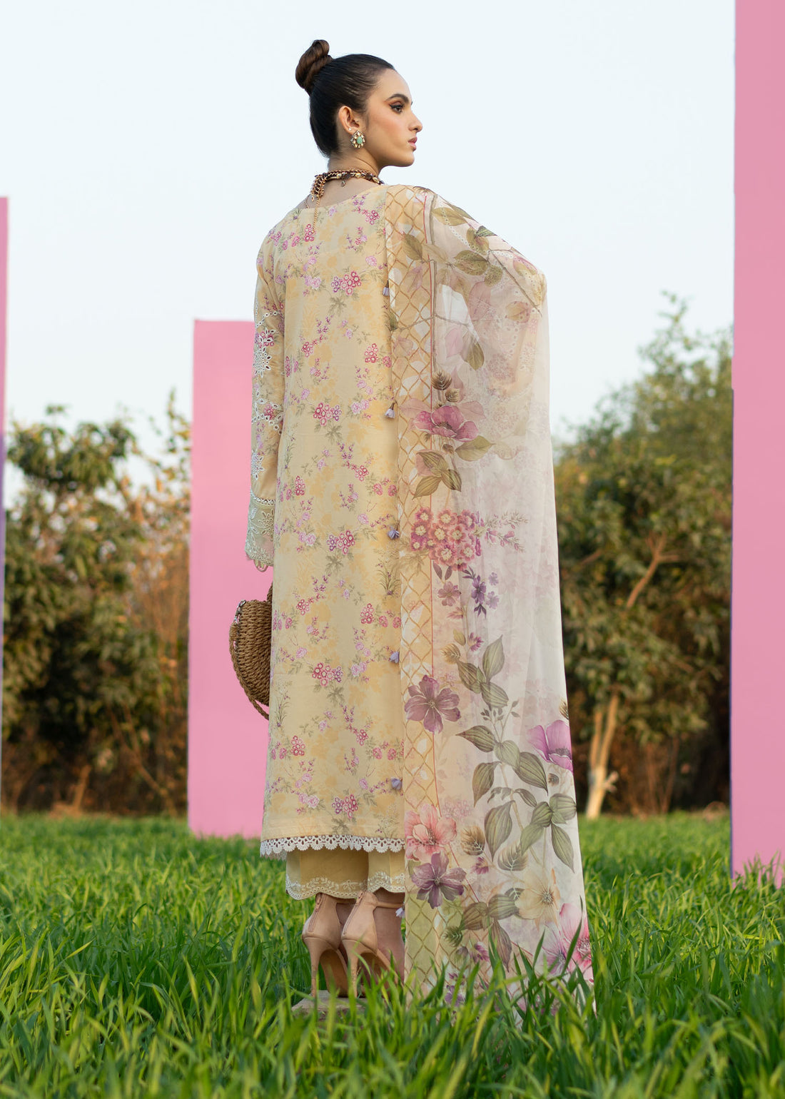 Sardinia | Printkari Lawn Edit 25 |  Sunflower