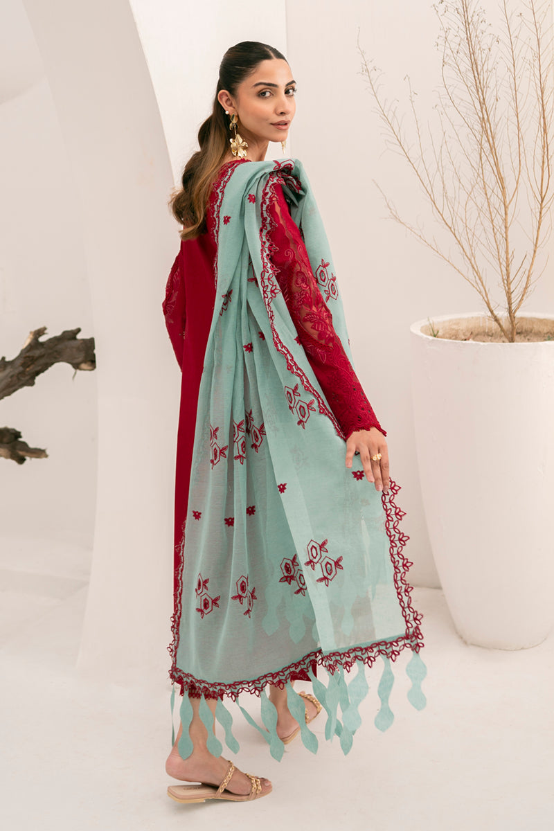 Qalamkar | Casual Pret Lawn | NM-02 GIA - Pakistani Clothes for women, in United Kingdom and United States