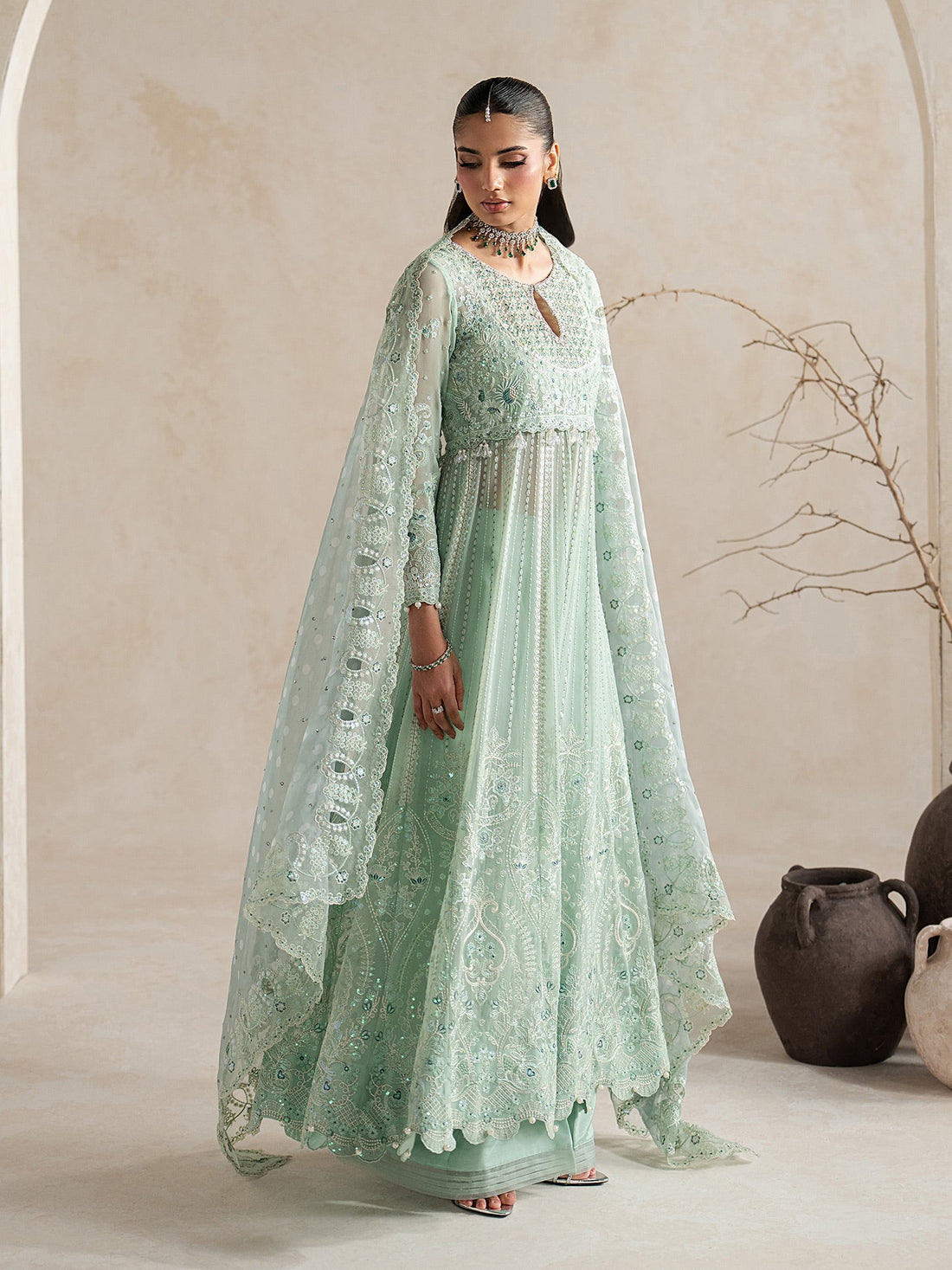 Gulaal | Inaaya Embroidered Chiffon 26 | Evaa