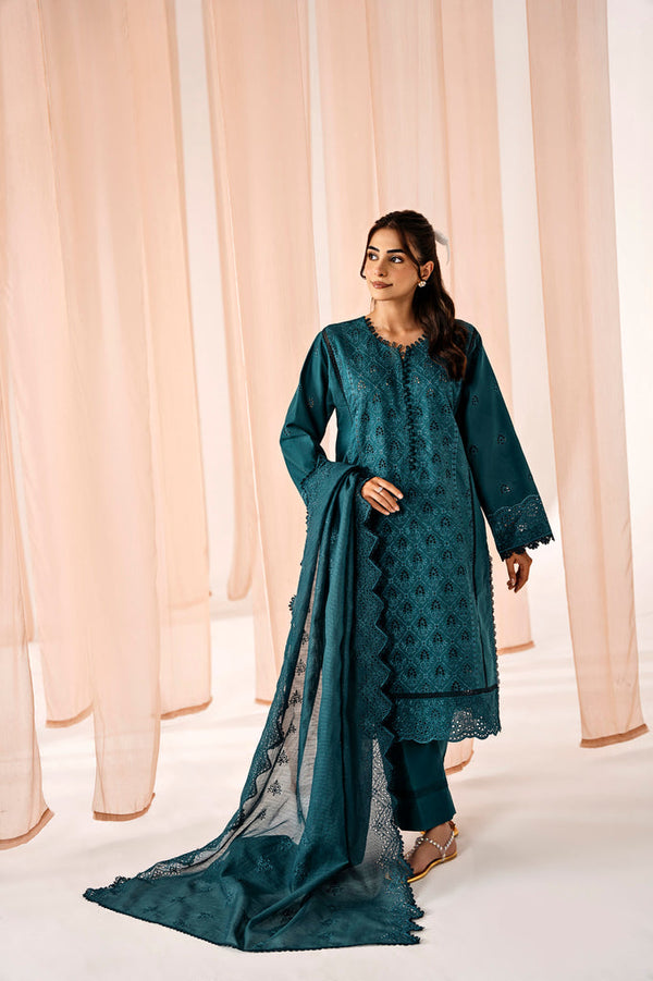 Florent | Festive Lawn 24 | FLF - 4 - Hoorain Designer Wear - Pakistani Designer Clothes for women, in United Kingdom, United states, CA and Australia