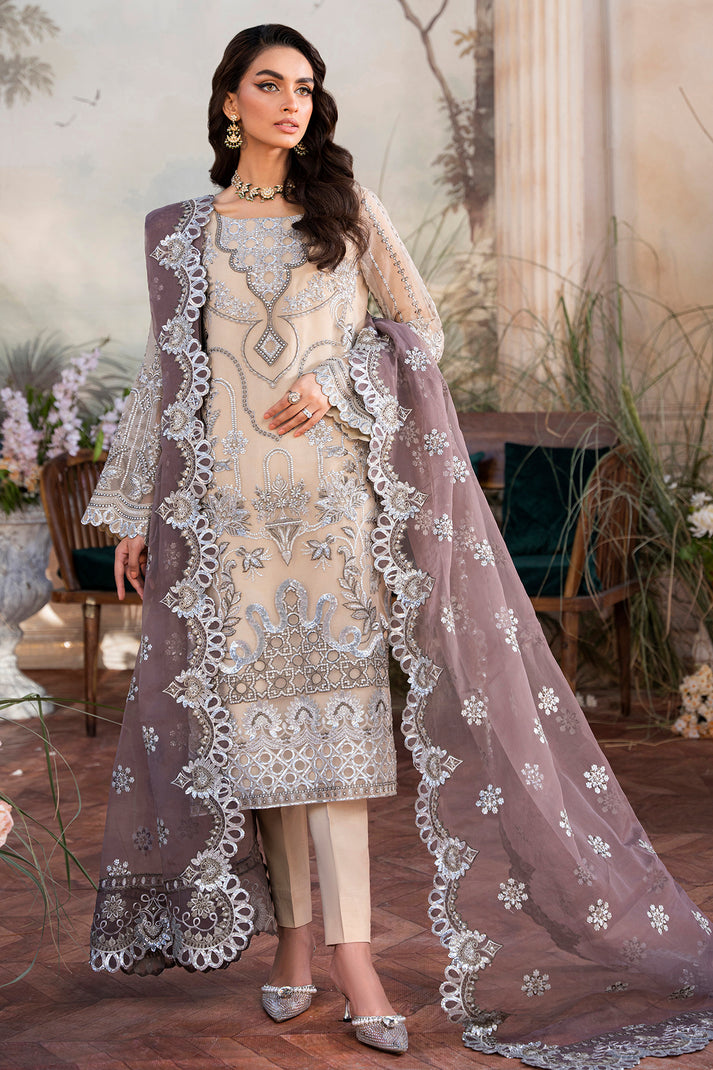 Formals - Pakistani Formal Dresses and Clothes - United Kingdom Tagged "Beige" Hoorain Designer Wear Formals - Pakistani Formal Dresses and Clothes - United Kingdom Tagged "Beige" Hoorain Designer Wear