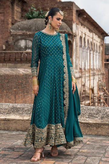 Charizma | Festive Pret | 3-PC Embroidered Chiffon CMA-6-427