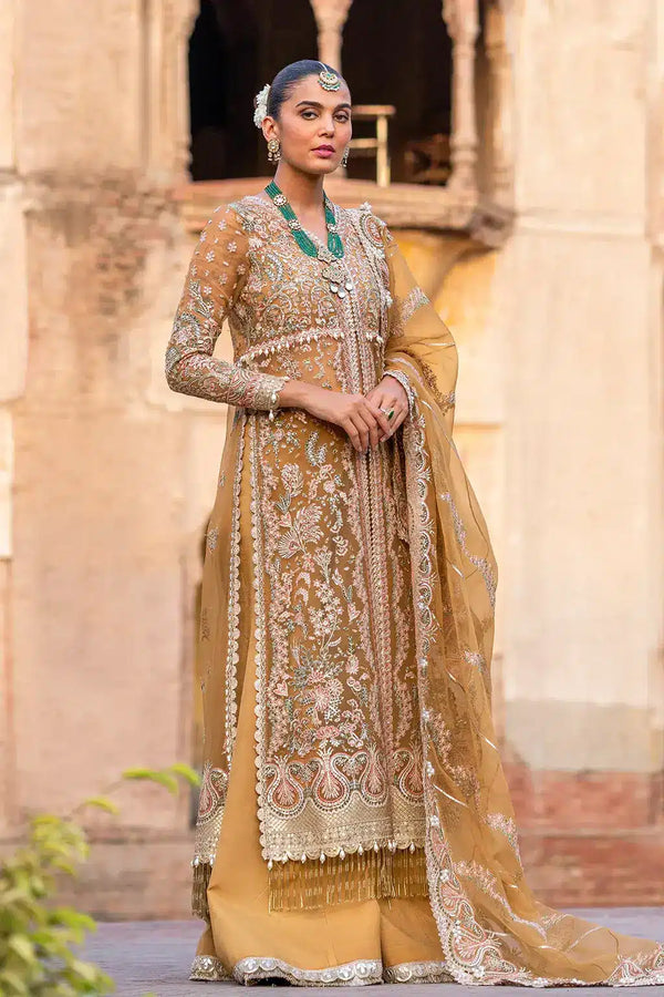 Afrozeh | Dastangoi Wedding Formals | Shafaq - Hoorain Designer Wear - Pakistani Ladies Branded Stitched Clothes in United Kingdom, United states, CA and Australia