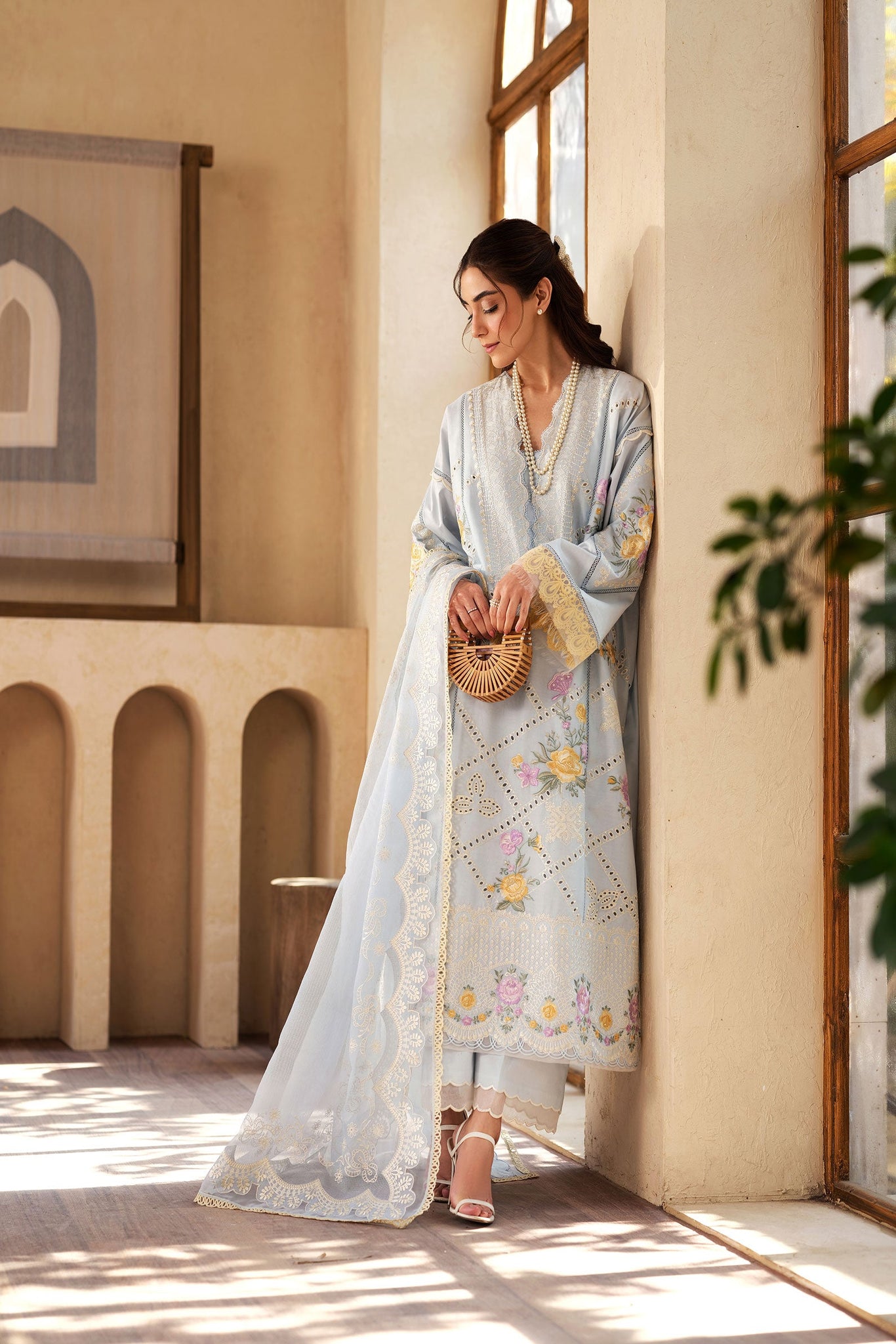 Maryam Hussain | Luxury Lawn 25 |  Ocean