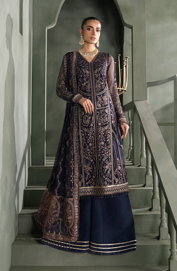 Zarif | Heritage Formals | ZHF 08 SIRENE - Hoorain Designer Wear - Pakistani Designer Clothes for women, in United Kingdom, United states, CA and Australia