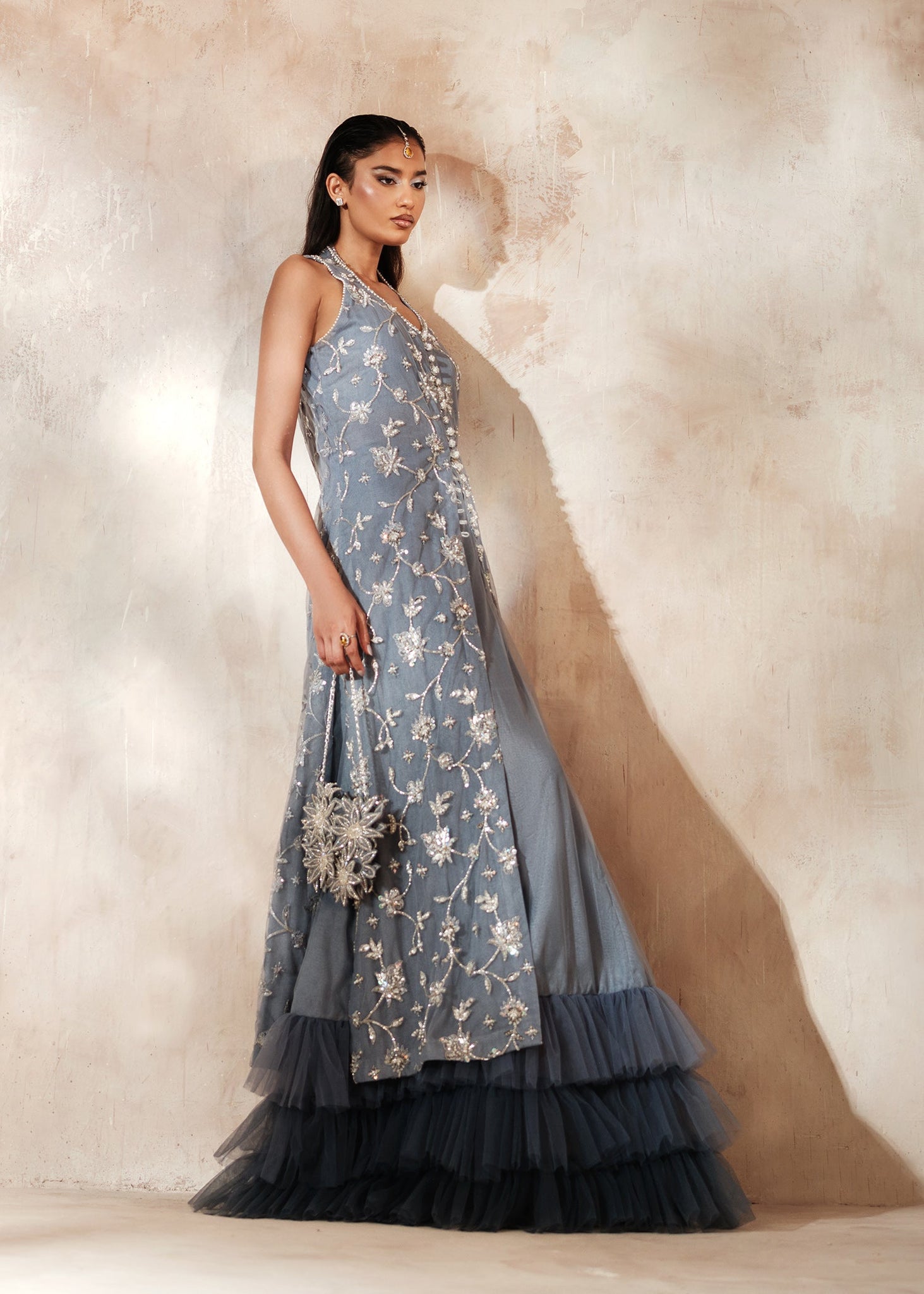 Mahum Asad | Soiree Formals | Grey Dove