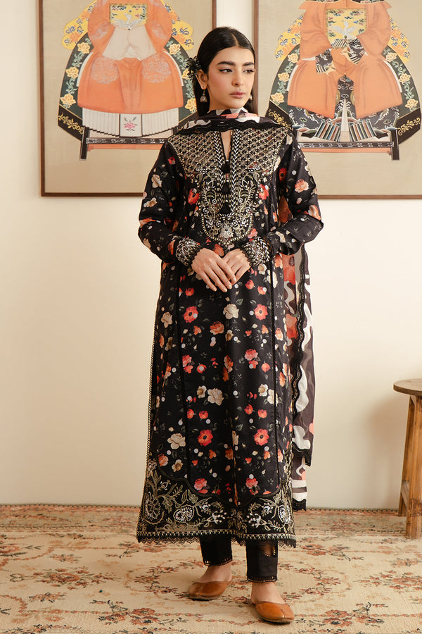 Afrozeh | Malina Lawn Collection| Valeria - Hoorain Designer Wear - Pakistani Ladies Branded Stitched Clothes in United Kingdom, United states, CA and Australia