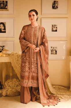 HSY | Rehana Wedding Formal | Geet - Embroidered Chiffon Ensemble