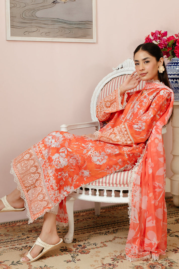 Afrozeh | Malina Lawn Collection| Azlin - Hoorain Designer Wear - Pakistani Ladies Branded Stitched Clothes in United Kingdom, United states, CA and Australia