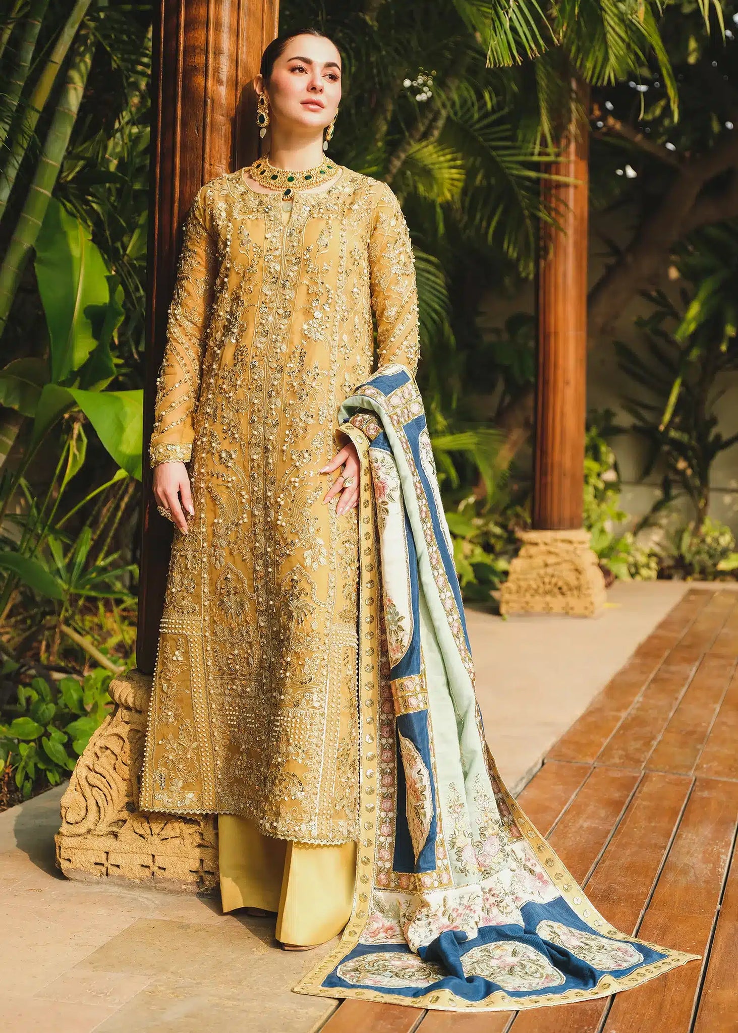 Saira Shakira | Wedding Collection 24 | Marigold - Pakistani Clothes for women, in United Kingdom and United States