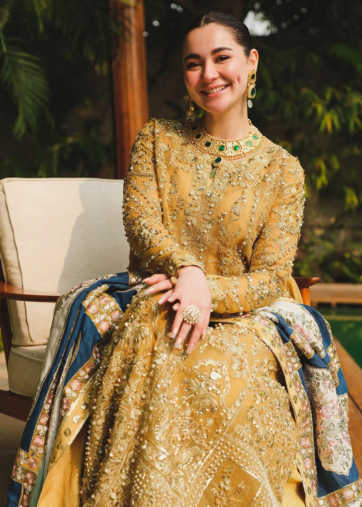 Saira Shakira | Wedding Collection 24 | Marigold - Hoorain Designer Wear - Pakistani Ladies Branded Stitched Clothes in United Kingdom, United states, CA and Australia