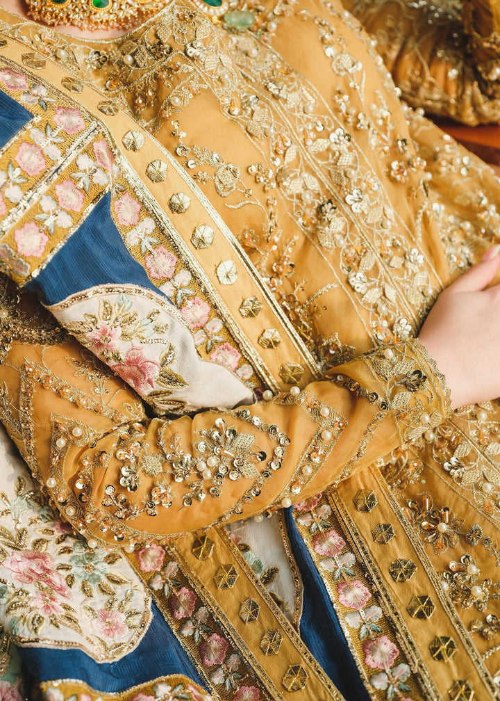 Saira Shakira | Wedding Collection 24 | Marigold - Hoorain Designer Wear - Pakistani Ladies Branded Stitched Clothes in United Kingdom, United states, CA and Australia