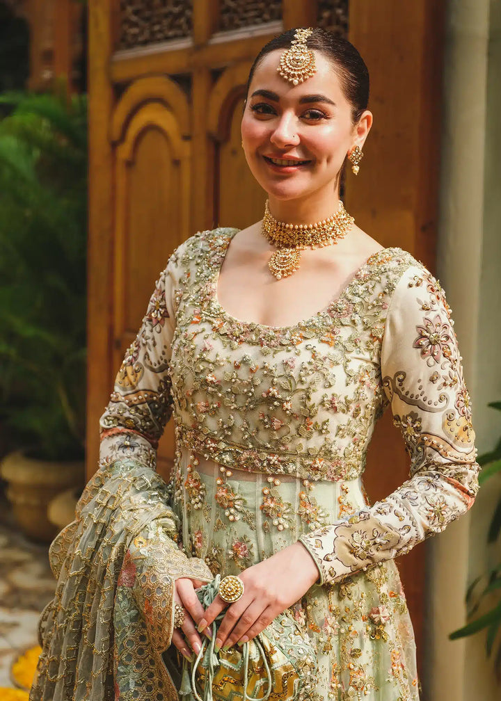 Saira Shakira | Wedding Collection 24 | Taupe - Hoorain Designer Wear - Pakistani Ladies Branded Stitched Clothes in United Kingdom, United states, CA and Australia