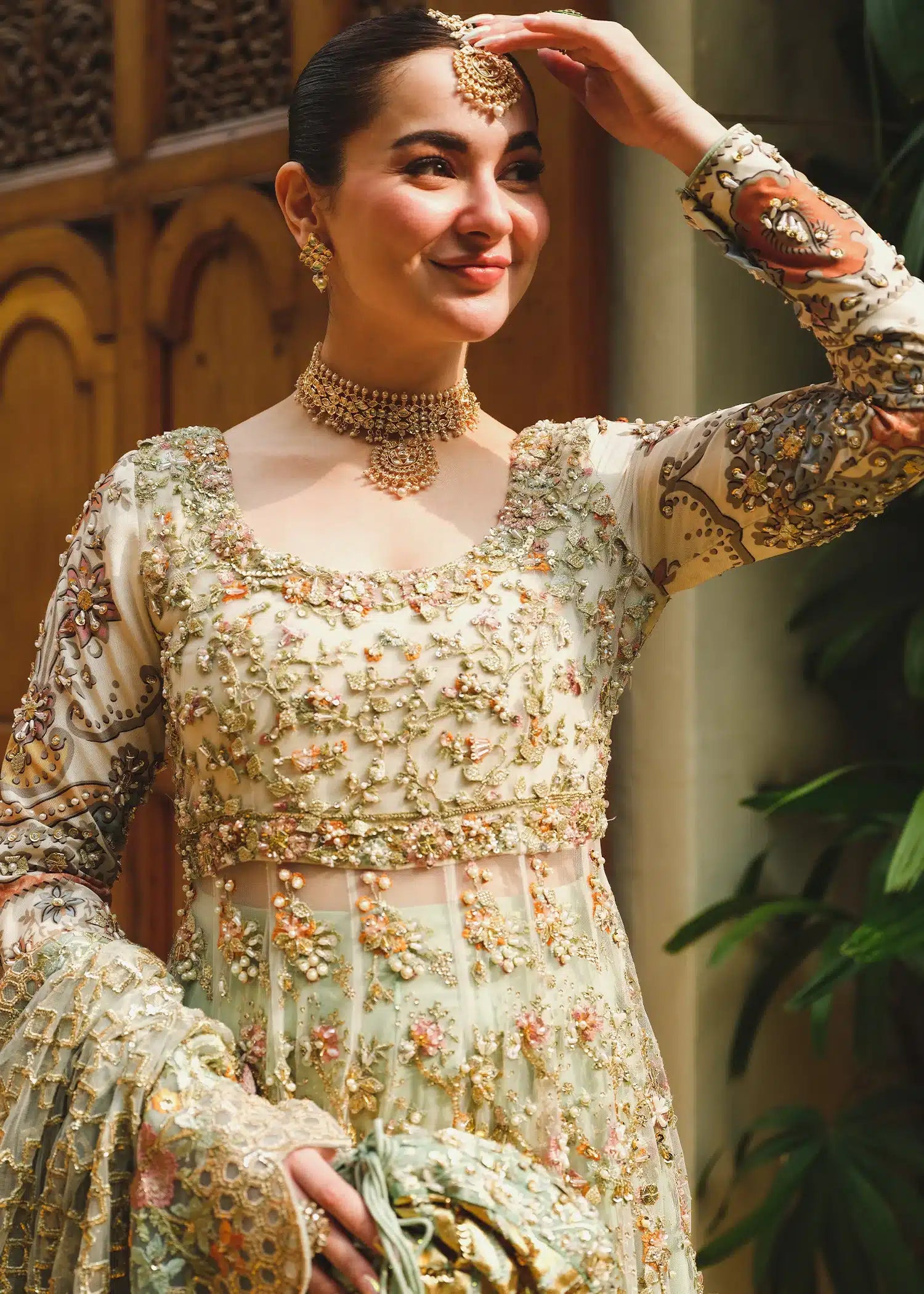 Saira Shakira | Wedding Collection 24 | Taupe - Pakistani Clothes for women, in United Kingdom and United States