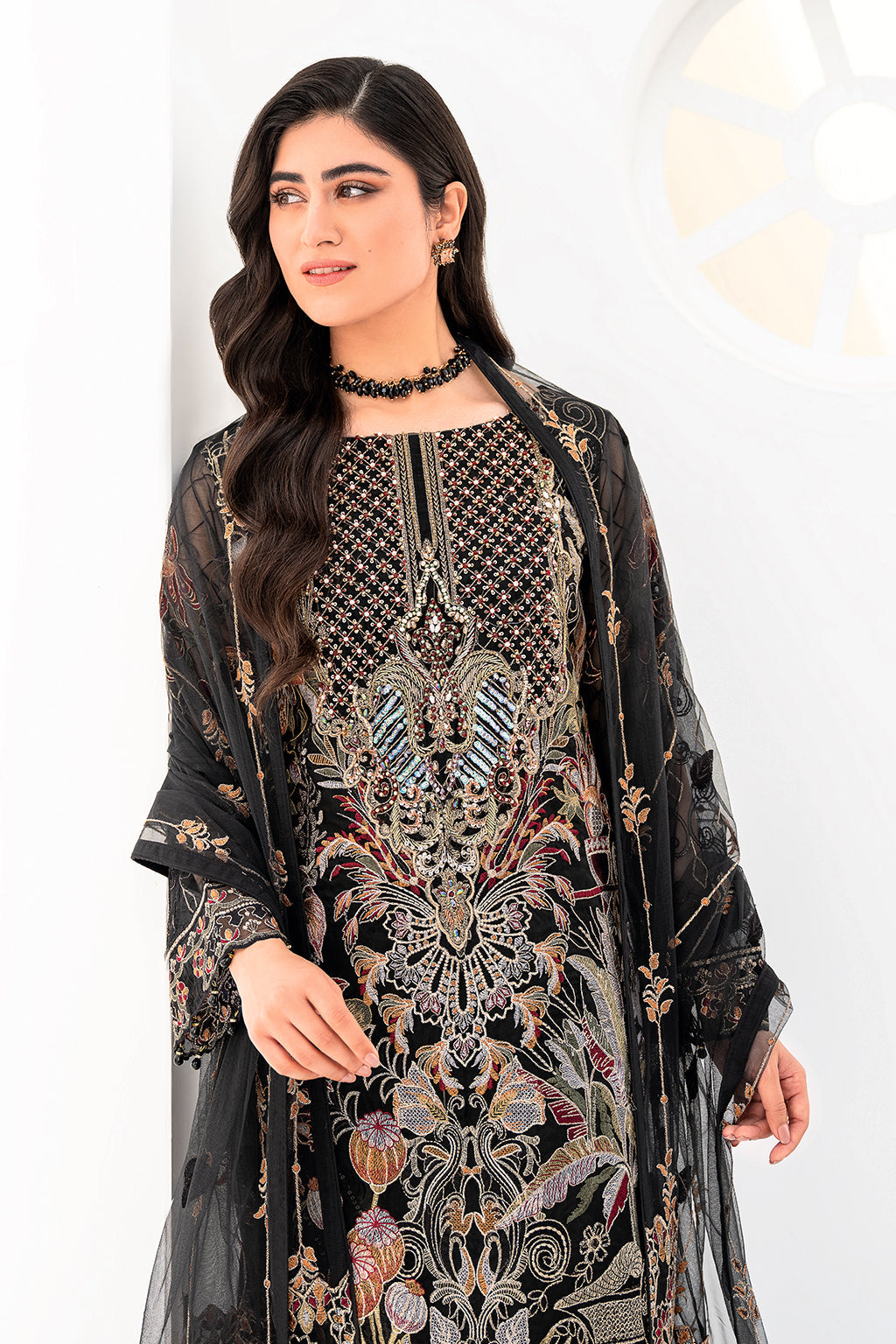 Ramsha | Minhal Organza Collection | M-803 - Pakistani Clothes for women, in United Kingdom and United States