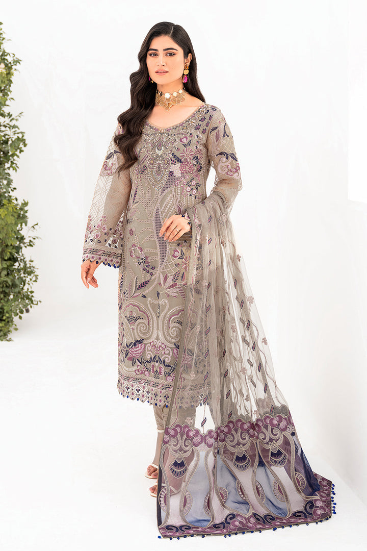 Ramsha | Minhal Organza Collection | M-809 - Pakistani Clothes for women, in United Kingdom and United States