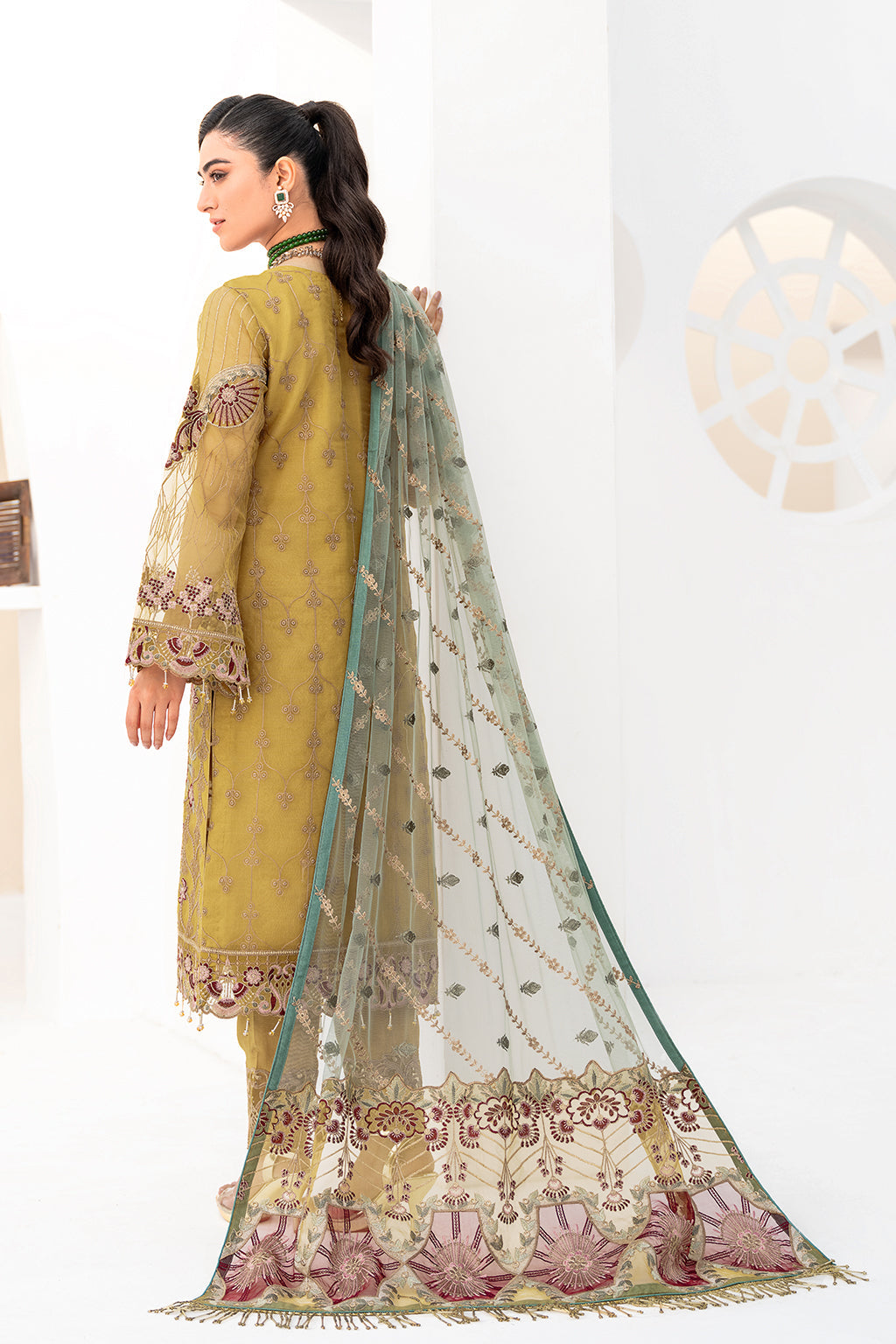 Ramsha | Minhal Organza Collection | M-805 - Pakistani Clothes for women, in United Kingdom and United States