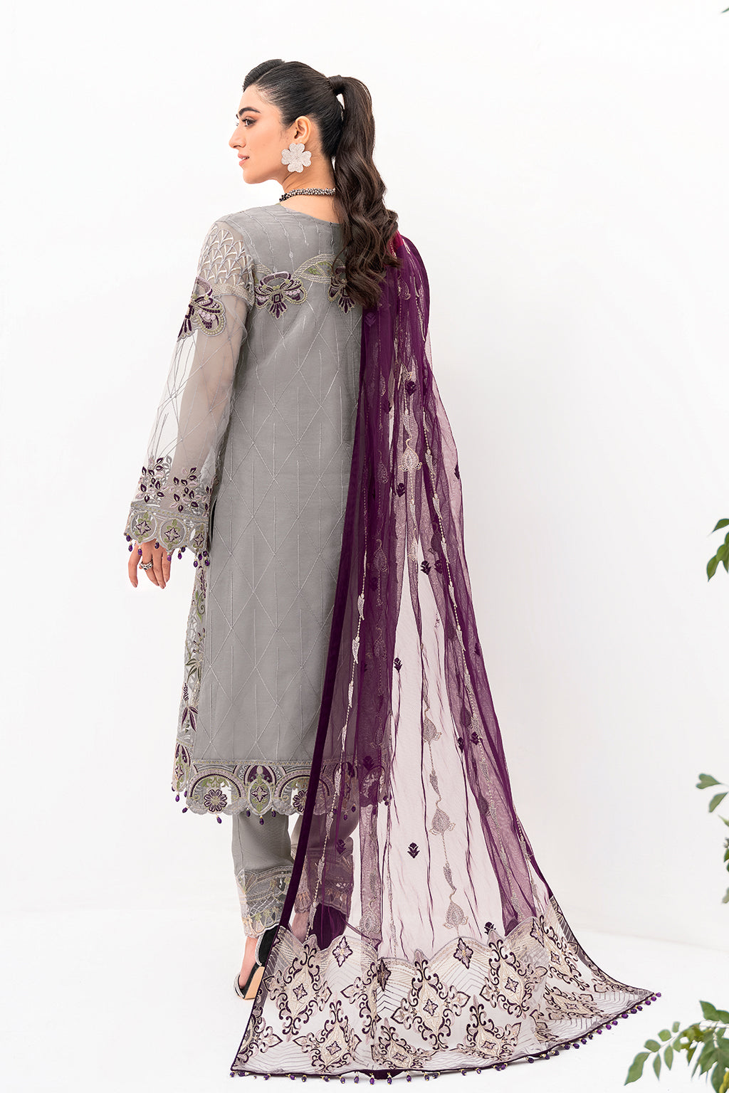 Ramsha | Minhal Organza Collection | M-801 - Pakistani Clothes for women, in United Kingdom and United States