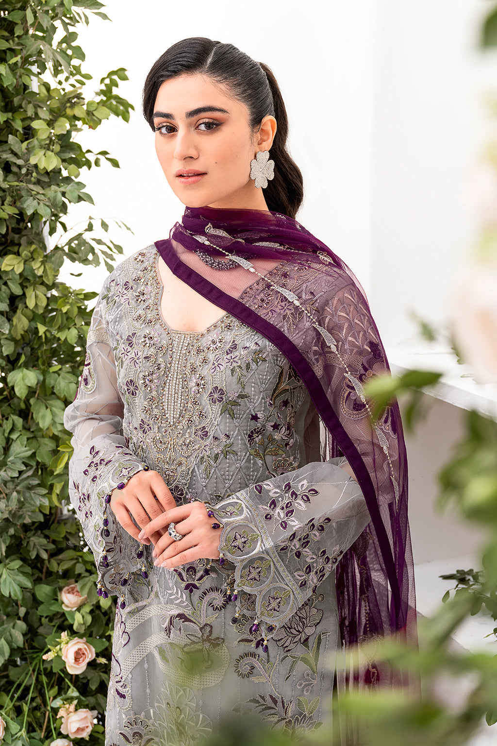 Ramsha | Minhal Organza Collection | M-801 - Pakistani Clothes for women, in United Kingdom and United States