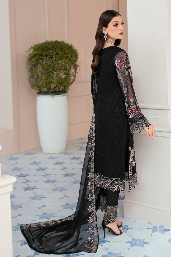 Ramsha | Rangoon Chiffon Collection 24 | D-906 - Pakistani Clothes for women, in United Kingdom and United States