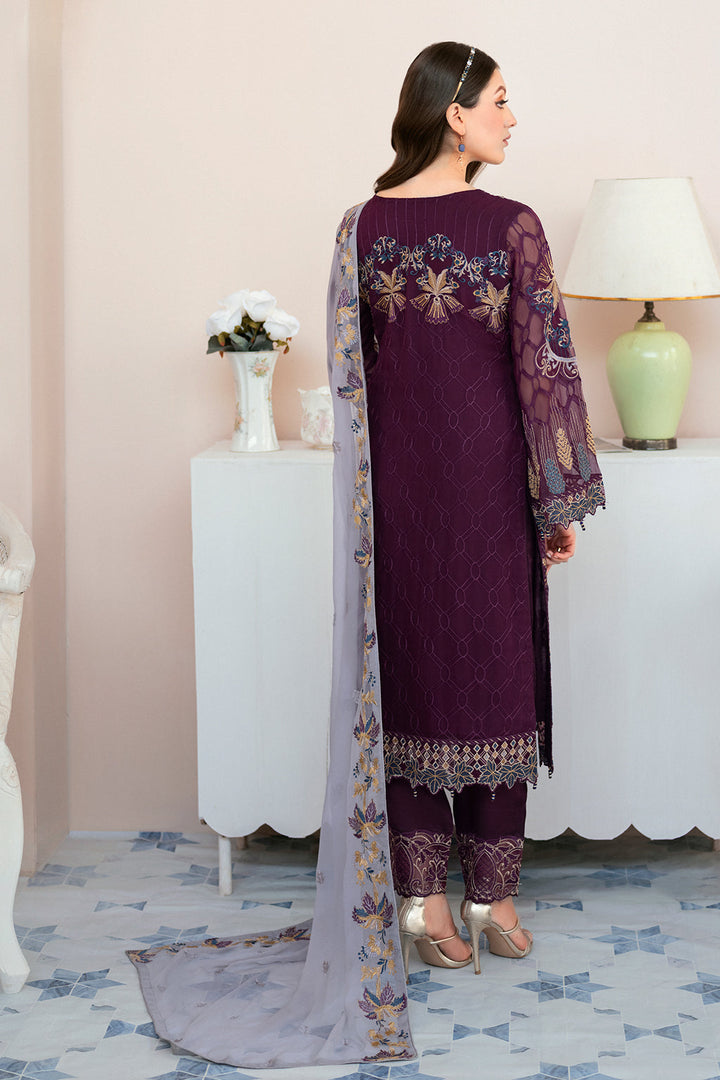 Ramsha | Rangoon Chiffon Collection 24 | D-904 - Pakistani Clothes for women, in United Kingdom and United States