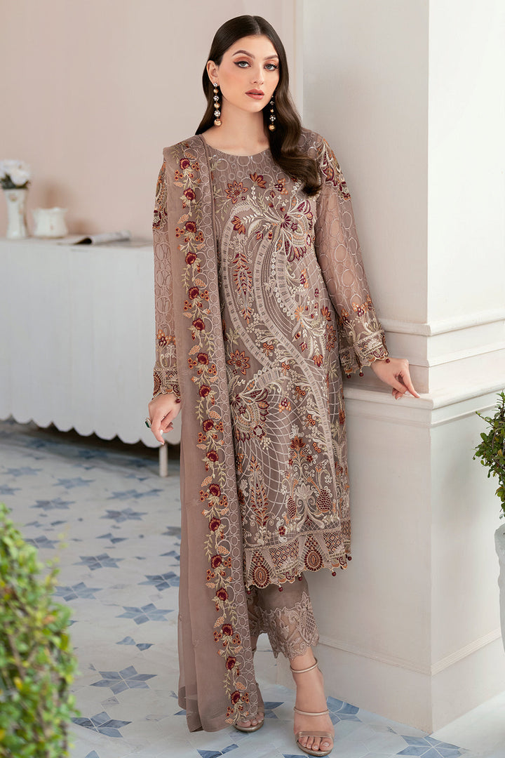 Ramsha | Rangoon Chiffon Collection 24 | D-905 - Pakistani Clothes for women, in United Kingdom and United States