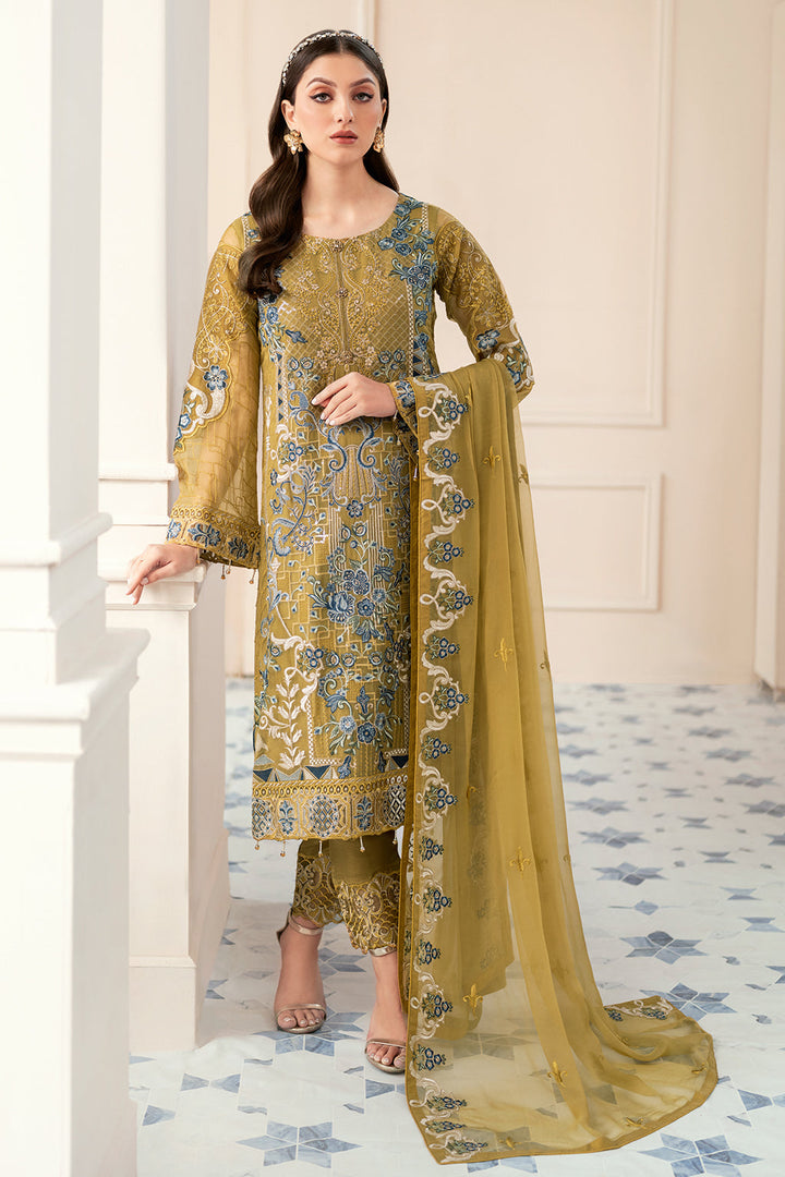 Ramsha | Rangoon Chiffon Collection 24 | D-903 - Pakistani Clothes for women, in United Kingdom and United States