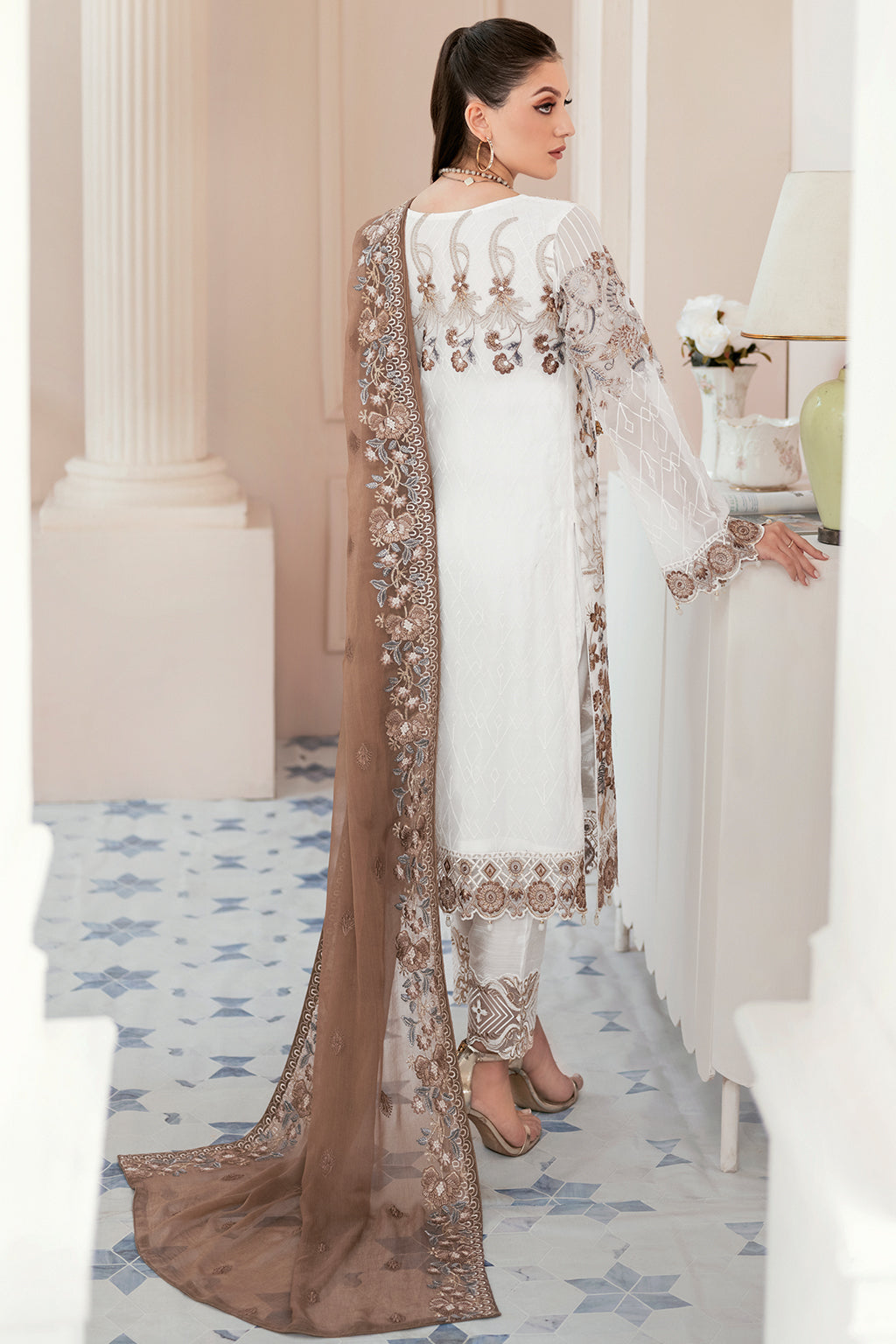 Ramsha | Rangoon Chiffon Collection 24 |  D-911 - Pakistani Clothes for women, in United Kingdom and United States