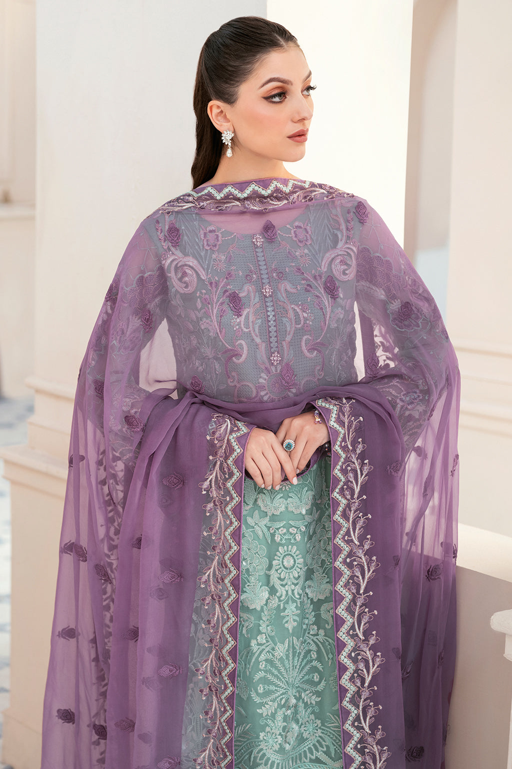 Ramsha | Rangoon Chiffon Collection 24 | D-902 - Pakistani Clothes for women, in United Kingdom and United States