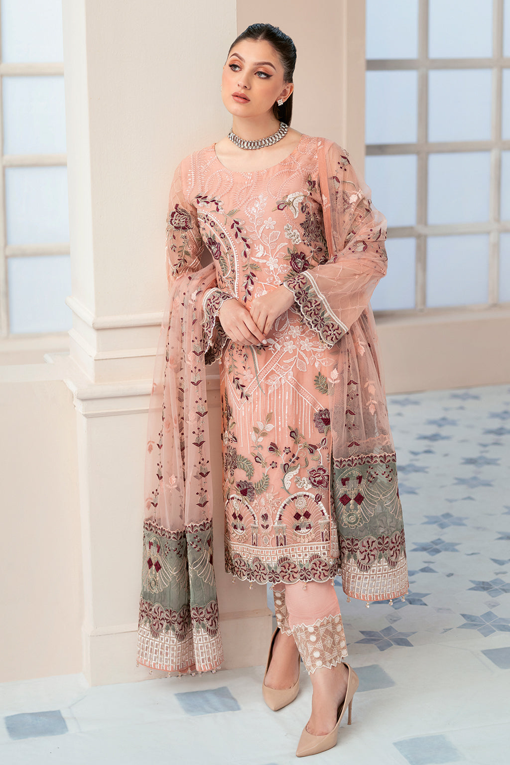 Ramsha | Rangoon Chiffon Collection 24 | D-901 - Pakistani Clothes for women, in United Kingdom and United States