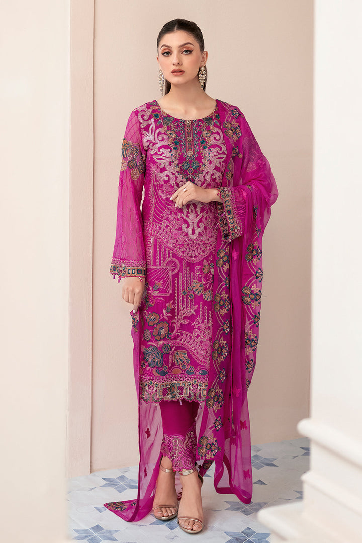 Ramsha | Rangoon Chiffon Collection 24 | D-912 - Pakistani Clothes for women, in United Kingdom and United States