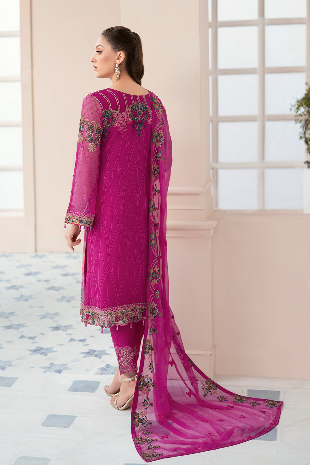 Ramsha | Rangoon Chiffon Collection 24 | D-912 - Pakistani Clothes for women, in United Kingdom and United States