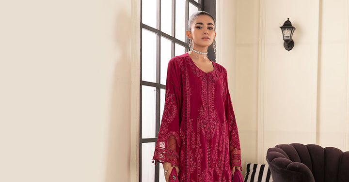 Maria B | Casual Pret 2024 |DW-EF24-02 - Hoorain Designer Wear - Pakistani Ladies Branded Stitched Clothes in United Kingdom, United states, CA and Australia