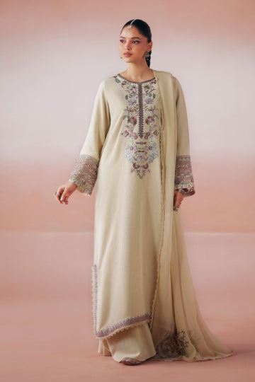 Maria B | Luxury Pret Pre Fall | DW-PF26-19-BEIGE