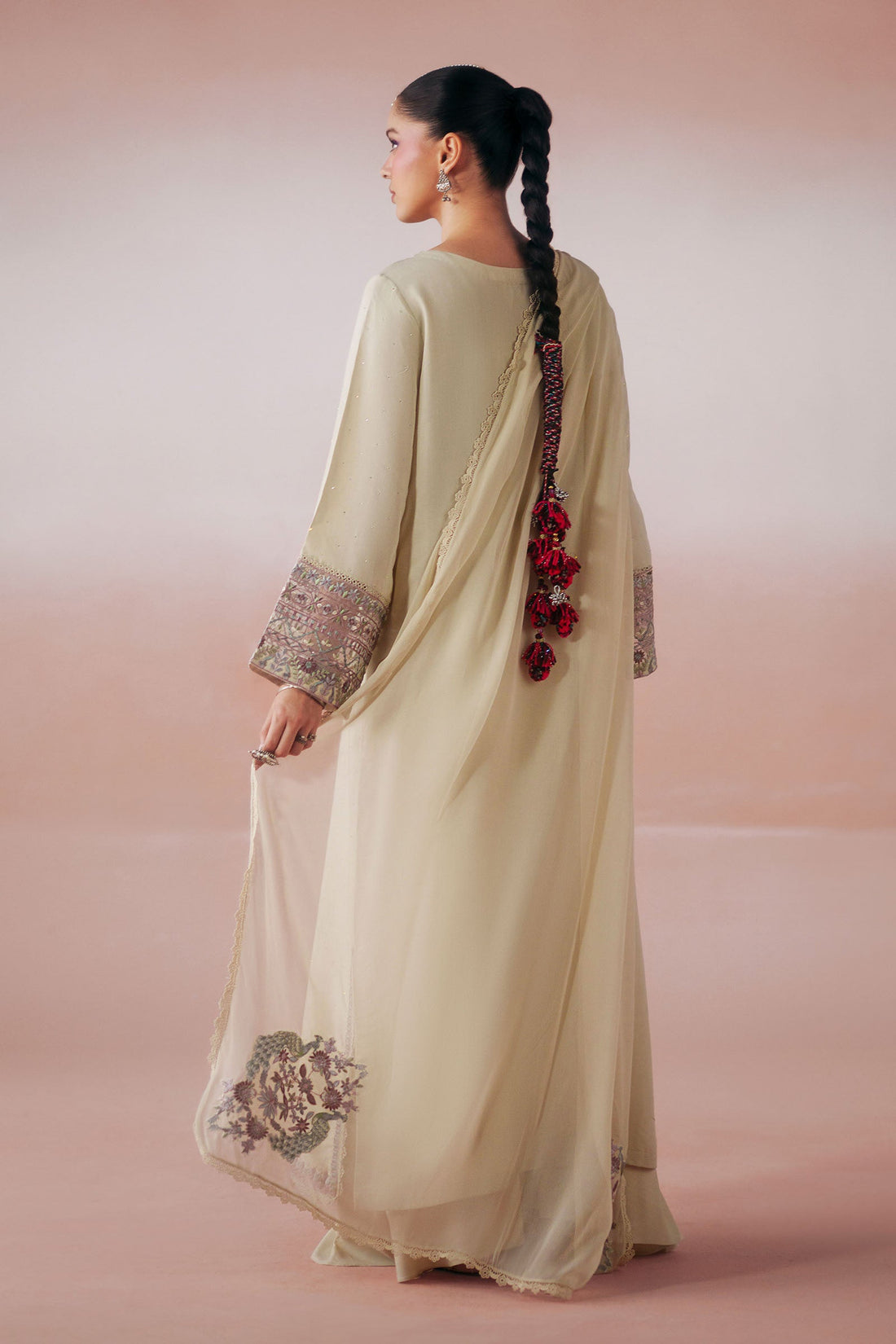 Maria B | Luxury Pret Pre Fall | DW-PF26-19-BEIGE