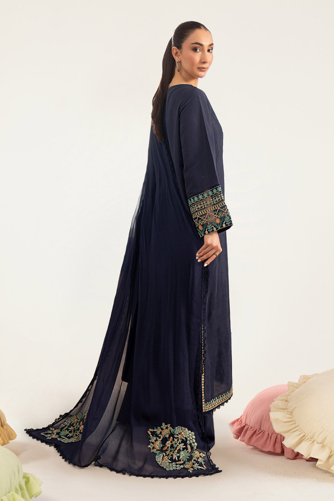 Maria B | Luxury Pret Pre Fall | DW-PF26-19-Blue
