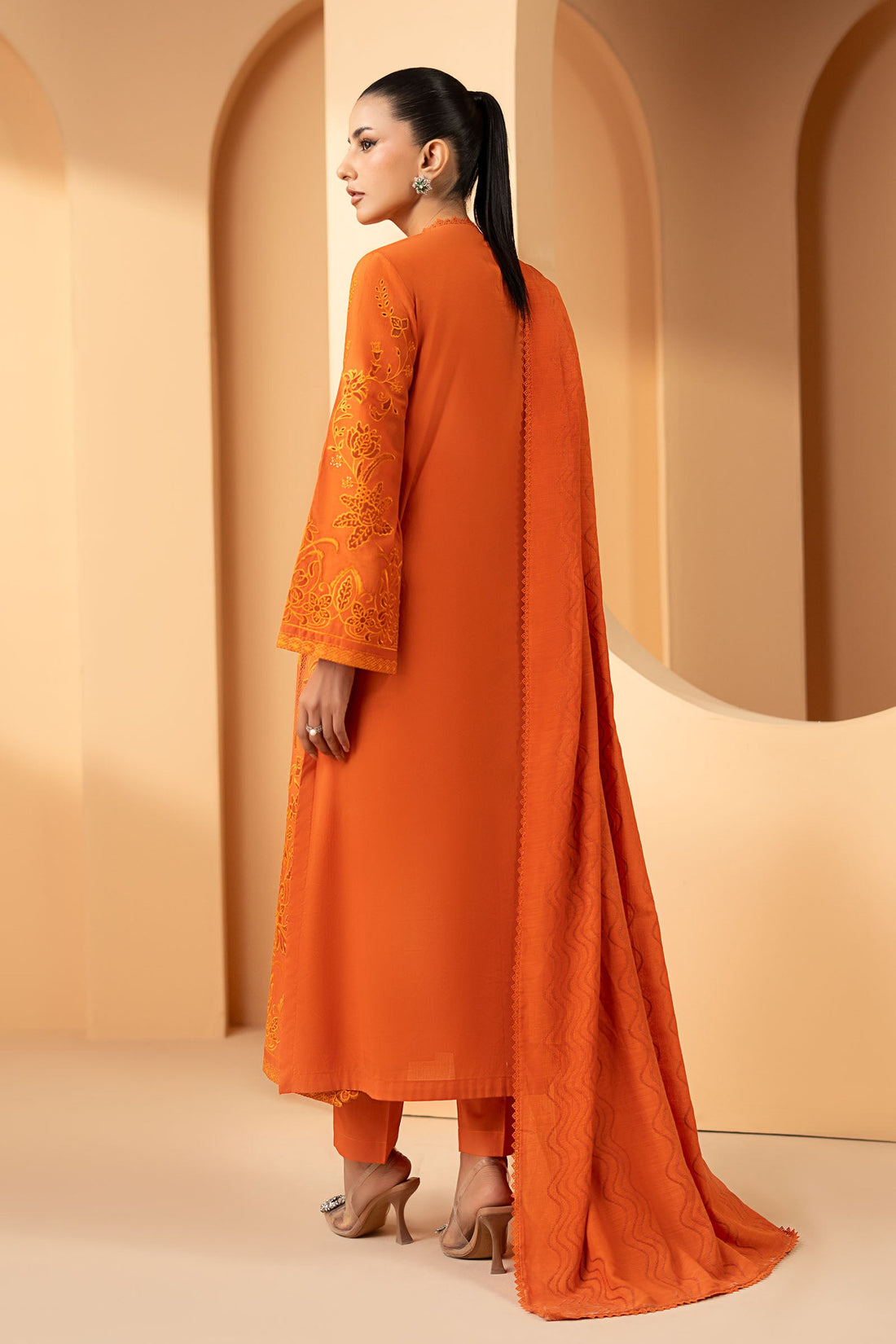 Maria B | Luxury Pret Pre Fall | DW-EF26-30-Orange