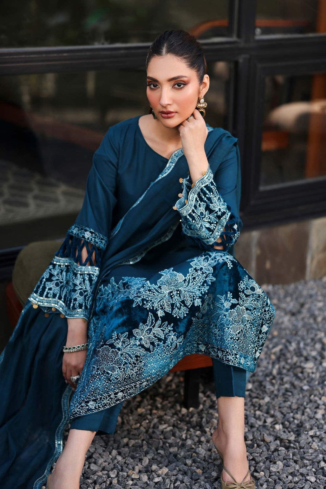 Maria B | Pre Fall 25 | DW-W25-48-Teal