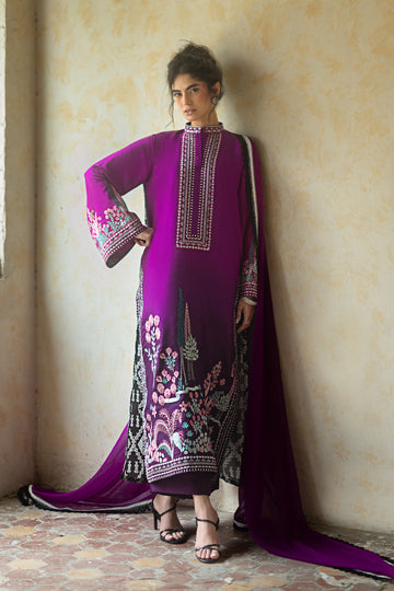 Zainab Chottani | Summer Edition 26 | Dahlia Dusk