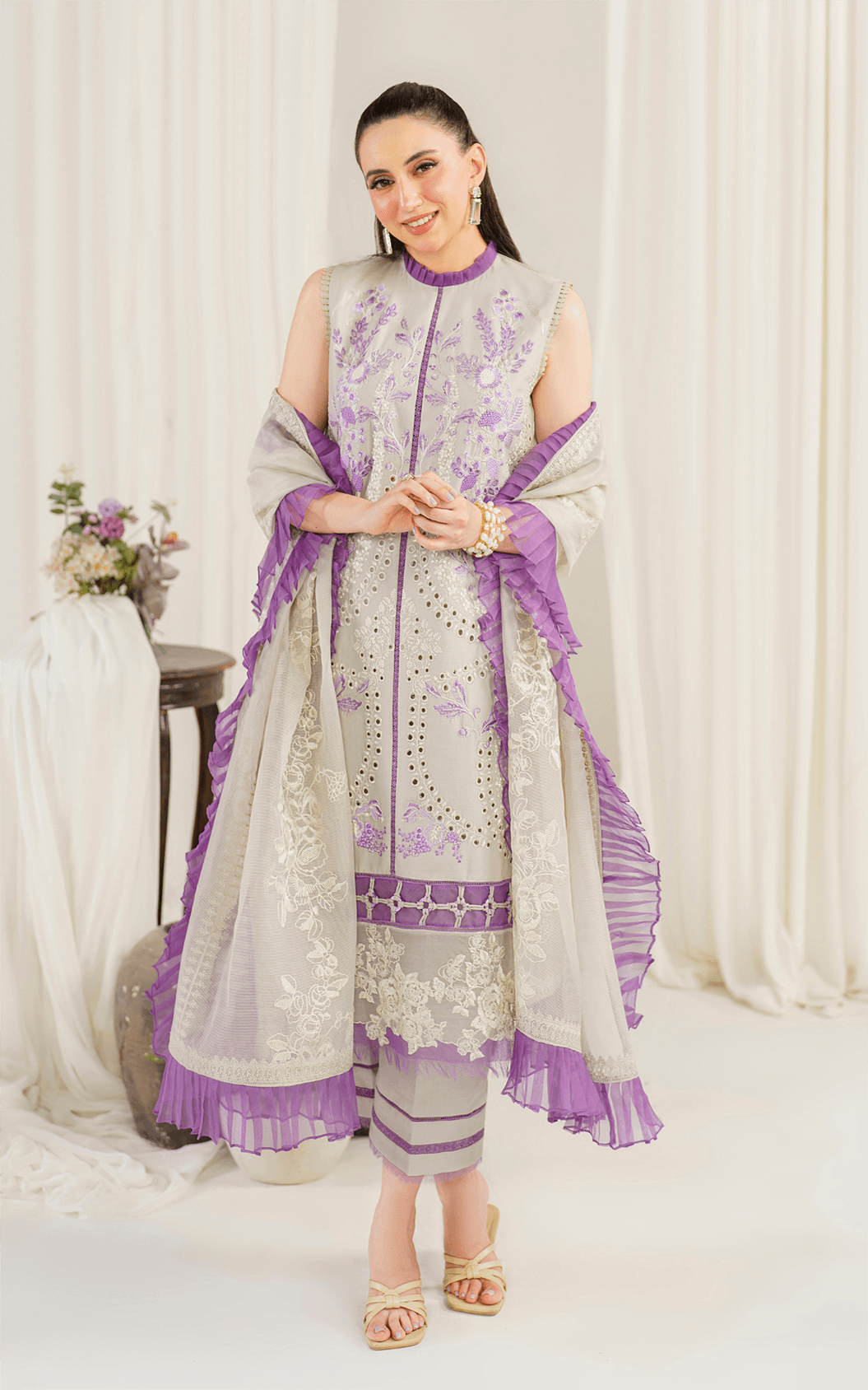 Asifa and Nabeel | Pretty in Pink Limited Edition | Daphne (PP-5) - Pakistani Clothes for women, in United Kingdom and United States