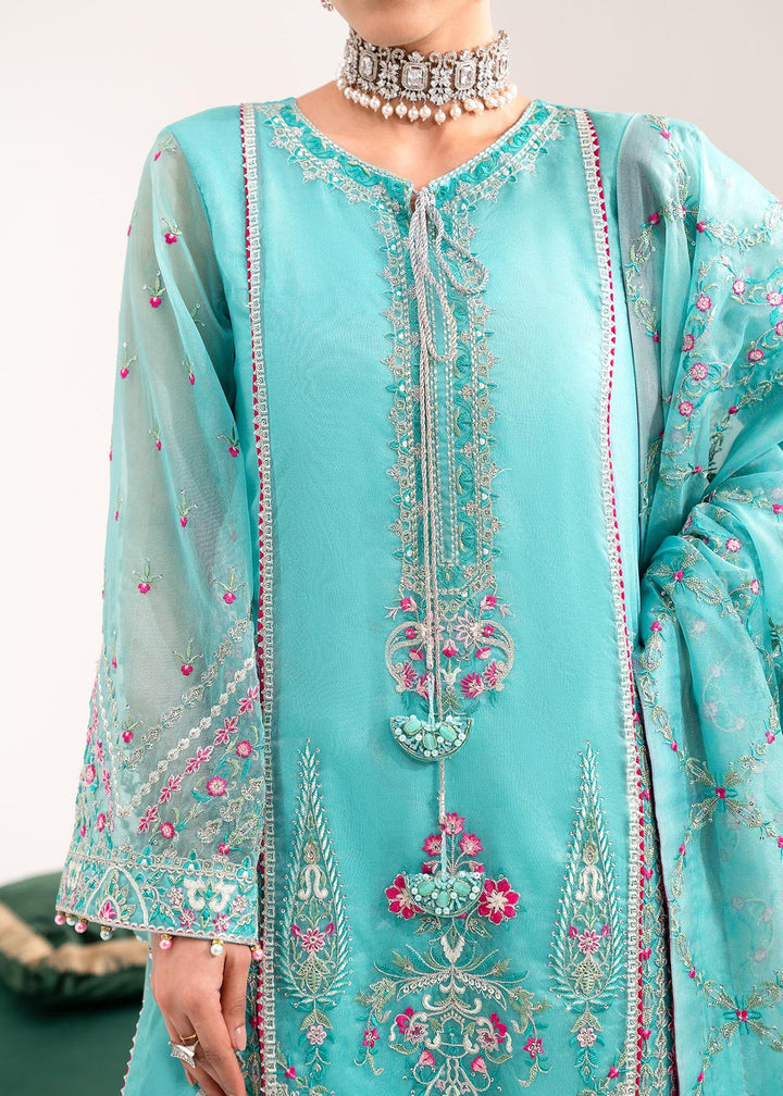 Dastoor | Sajni Luxury Eid Collection 24 | Gulnoor - Hoorain Designer Wear - Pakistani Ladies Branded Stitched Clothes in United Kingdom, United states, CA and Australia