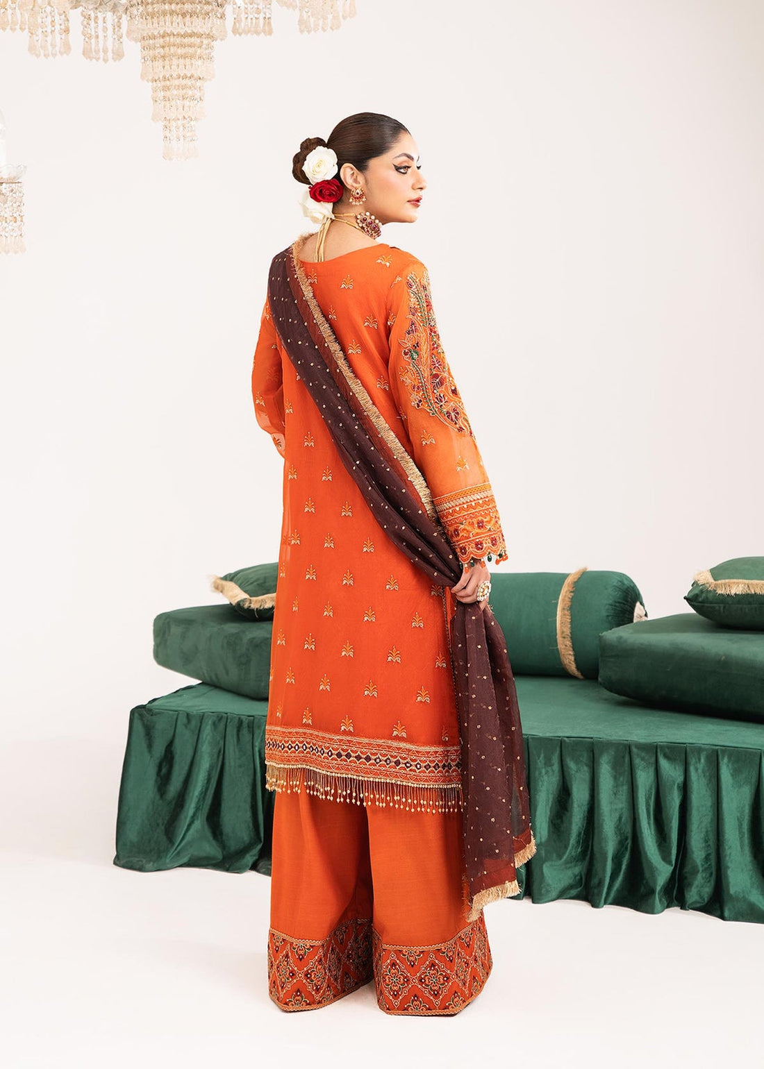 Dastoor | Sajni Luxury Eid Collection 24 | Ruby - Pakistani Clothes for women, in United Kingdom and United States