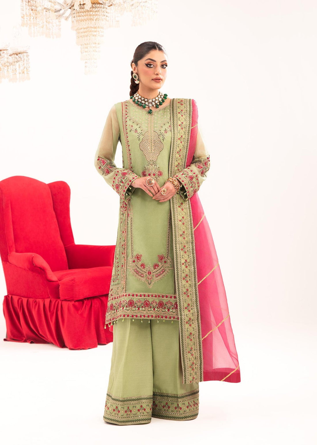 Dastoor | Sajni Luxury Eid Collection 24 | Zatooni - Pakistani Clothes for women, in United Kingdom and United States