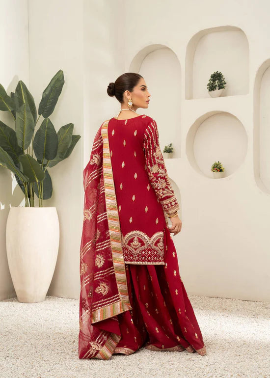 Daud Abbas | Shehnai Festive Formals 24 | Maahru - Hoorain Designer Wear - Pakistani Ladies Branded Stitched Clothes in United Kingdom, United states, CA and Australia