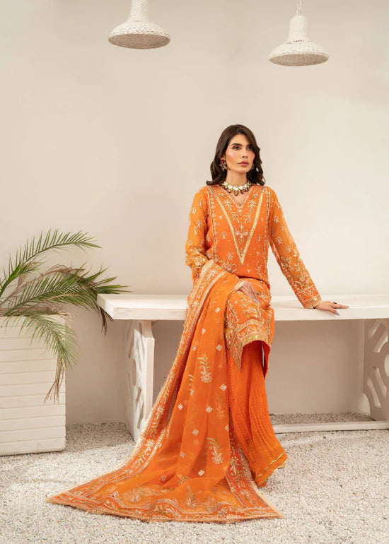 Daud Abbas | Shehnai Festive Formals 24 | Nuri - Hoorain Designer Wear - Pakistani Designer Clothes for women, in United Kingdom, United states, CA and Australia