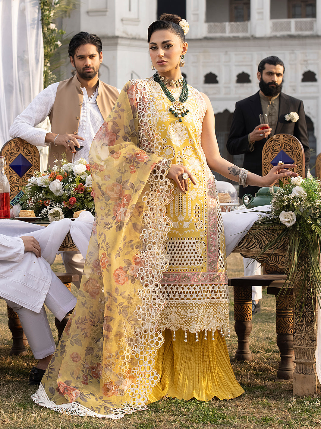 Mahnur | Mahrukh Luxury Lawn 24 | DELIA - Pakistani Clothes for women, in United Kingdom and United States