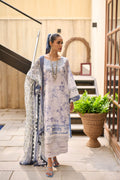 Dhanak | Lawn Collection SS-24 | 3185-Sky Blue - Pakistani Clothes for women, in United Kingdom and United States